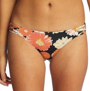 Roxy Floral Cheeky Swim Bottoms Size XXL New